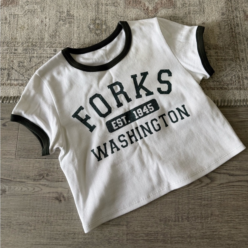 Dolls Kill sample twilight crop top